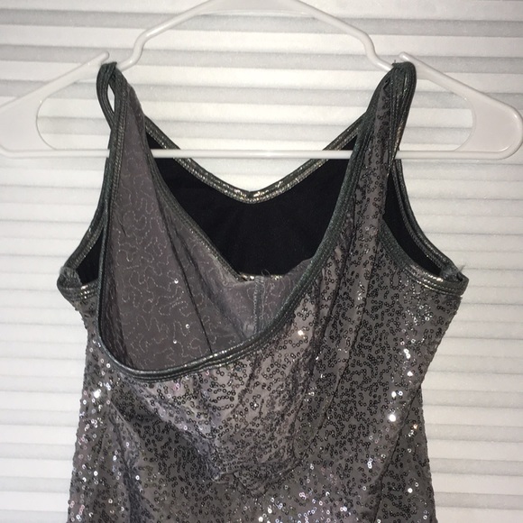 Curtain Call Sequin Tank with Attached Hood - Picture 3 of 6